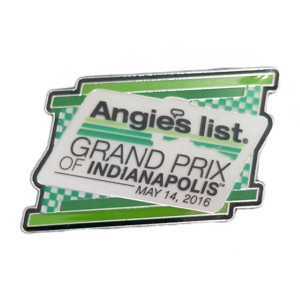2016 Angie's List Grand Prix of Indianapolis Event Collector Lapel Pin WinCraft